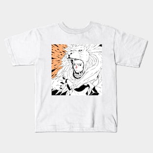 LION GIRL Kids T-Shirt